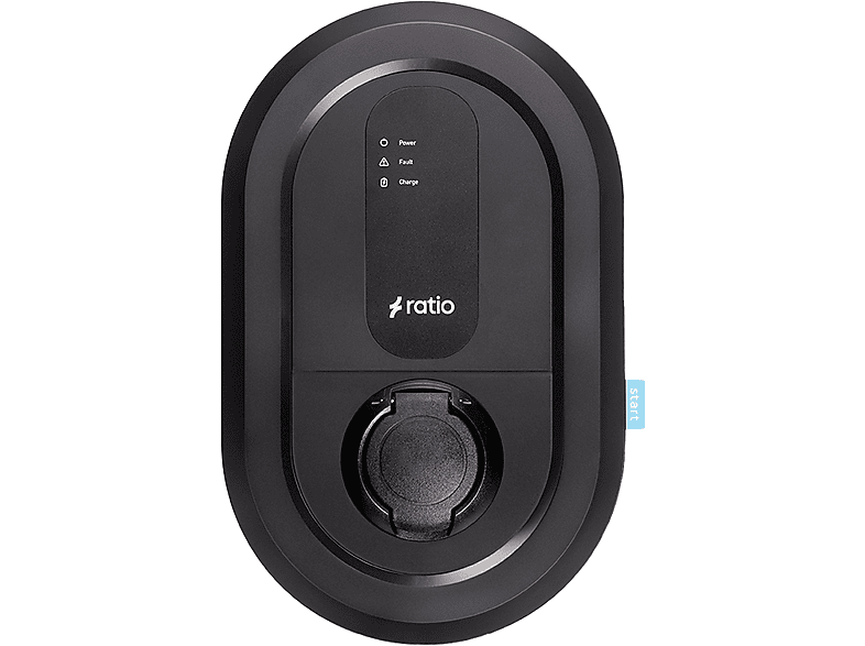 RATIO ELECTRIC 38830 Ratio Start socket 22 kW Type-2 Laadpaal | MediaMarkt