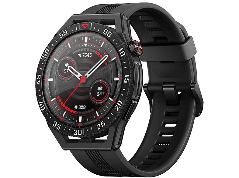 HUAWEI WATCH GT3 SE BLACK Smartwatch strapazierfähige Polymerfaser TPU, 140 - 210 mm, Black