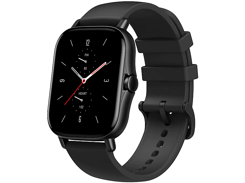 AMAZFIT W19690V1N GTS 2 MIDNIGHT BLACK Smartwatch Aluminium Kunststoff Silikon 70 mm 100 mm Midnight Black MediaMarkt