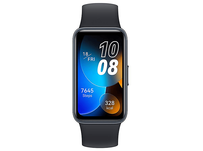 Pulsera de actividad HUAWEI Band 8 Midnighr back Midnight black 130 210 mm 1 47 MediaMarkt