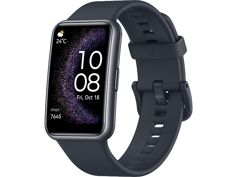 HUAWEI 55020BEG WATCH FIT SPECIAL EDITION BLACK Smartwatch Metall Silikon, 130–210 mm, Starry Black