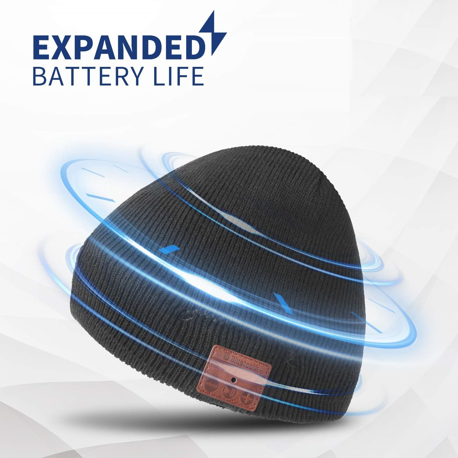 Berretto Invernale Unisex Con Cuffie Bluetooth E Luce LED Ricaricabile: Cappello Musicale Per Uomo, Donna, Papà - 5