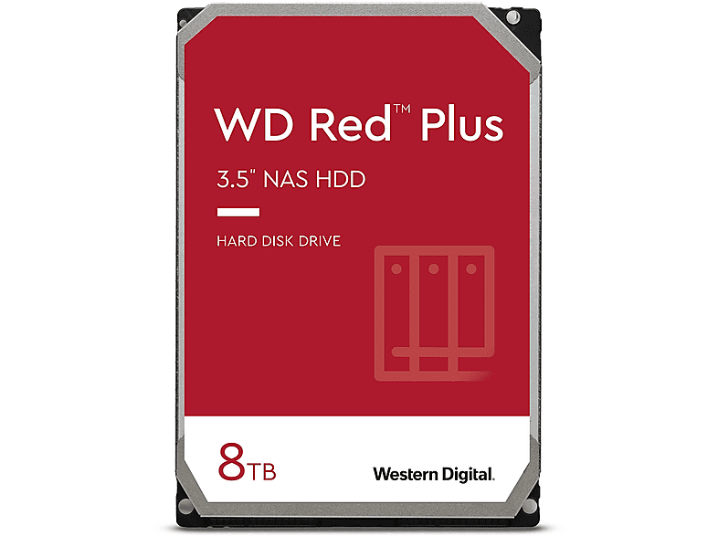 Disco duro interno 8 TB - WD Red