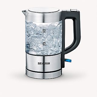 SEVERIN WK 3472 Waterkoker geborsteldzilverzwart