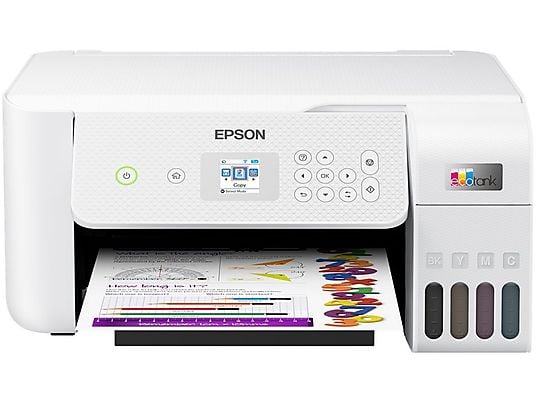 Impresora multifunción tinta - EPSON C11CJ66406, Inyección de tinta, 10 ppm, Blanco