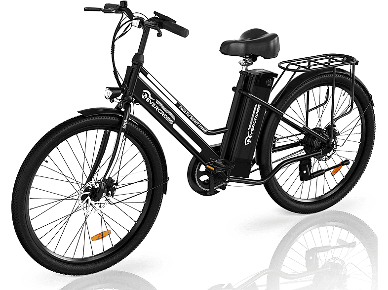 Bicicleta de ciudad  - Bicicleta eléctrica EK8S de 26 PULGADAS