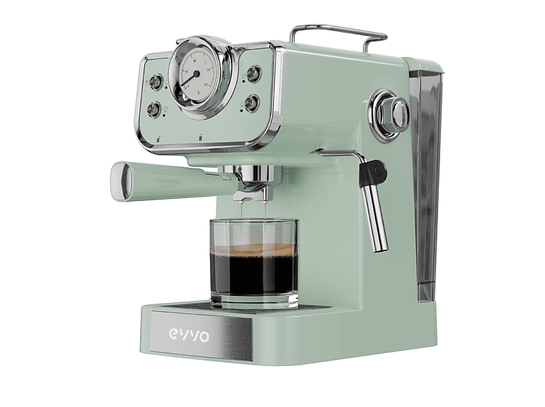 Cafetera express - EVVO Intensa Retro Verde