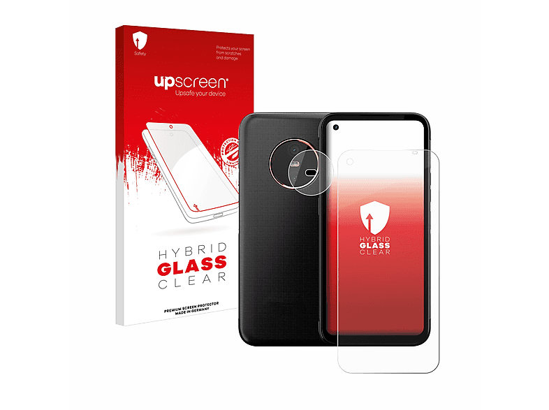 upscreen Pellicola in vetro temperato Ibrido per Gigaset GS3
