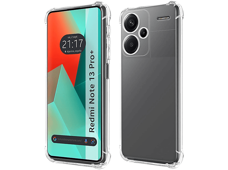 Funda Para Celular Redmi Note 13 Pro Plus 5G, Prueba De Golpes, Tecnología Airbag En Esquinas