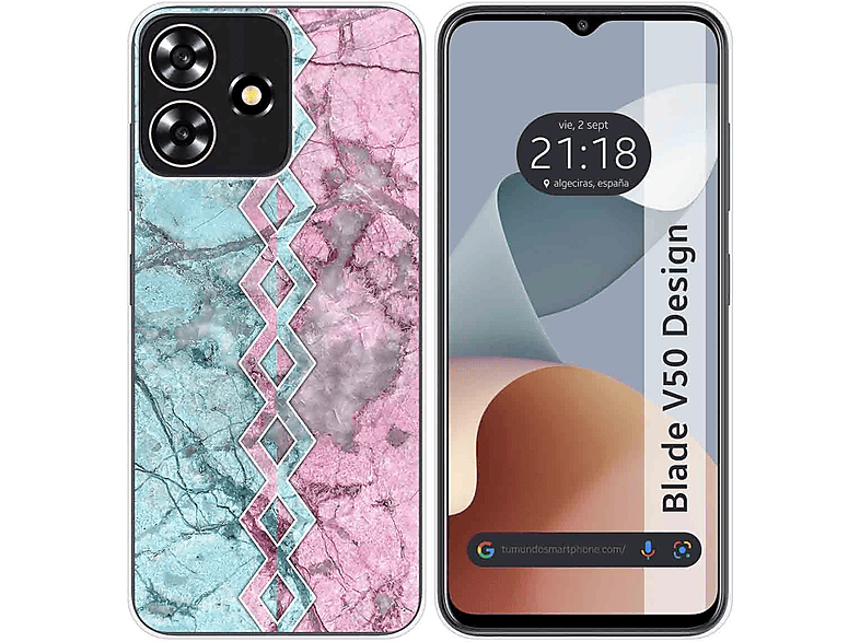 Handyhülle Für ZTE Blade V50 Design 4G / V50 Smart – Flip Wallet Aus PU Leder, Mit Ständer, Kartenfach, Grün