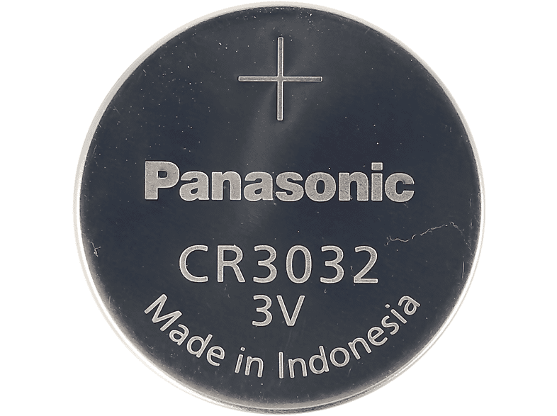 PANASONIC CR3032 Lithium Batterie IEC CR 3032 3V 500mAh LiMnO2 ...