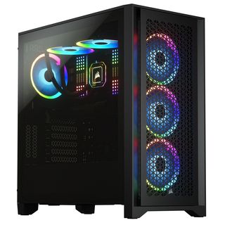 CORSAIR CC-9011200-WW 4000D AIRFLOW BLACK TG PC-Gehäuse, Schwarz