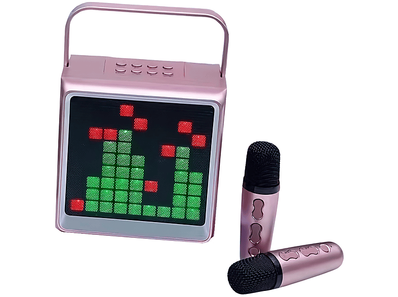 Altavoz Karaoke Bluetooth Portátil Klack con Leds RGB KLACK