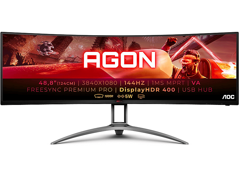 Monitor gaming - AOC AG493QCX