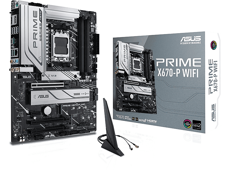 Placa base  - PRIME X670-P WIFI ASUS