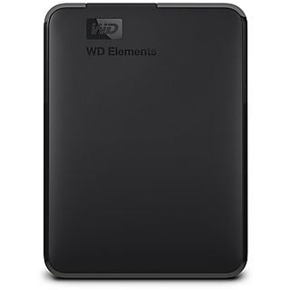 Disco duro externo 4 TB - WD WDBU6Y0040BBK-WESN, 2,5 ", HDD, Negro