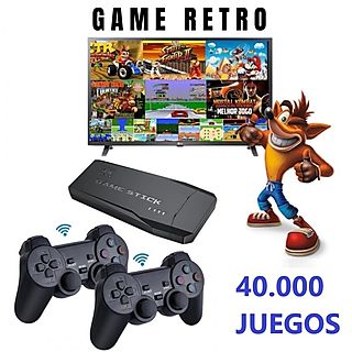 Consola Retro  - RETROG40K MANALEX, 128 GB, NEGRO