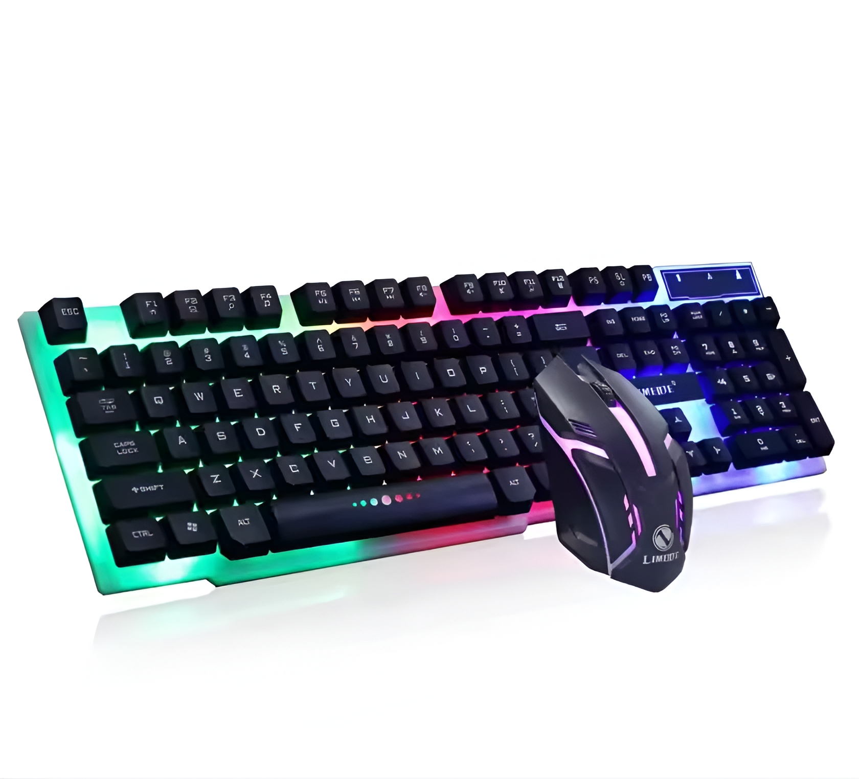 Pack Teclado + Ratón | M2-TEC M-300, Cable USB 2.0, Negro | MediaMarkt