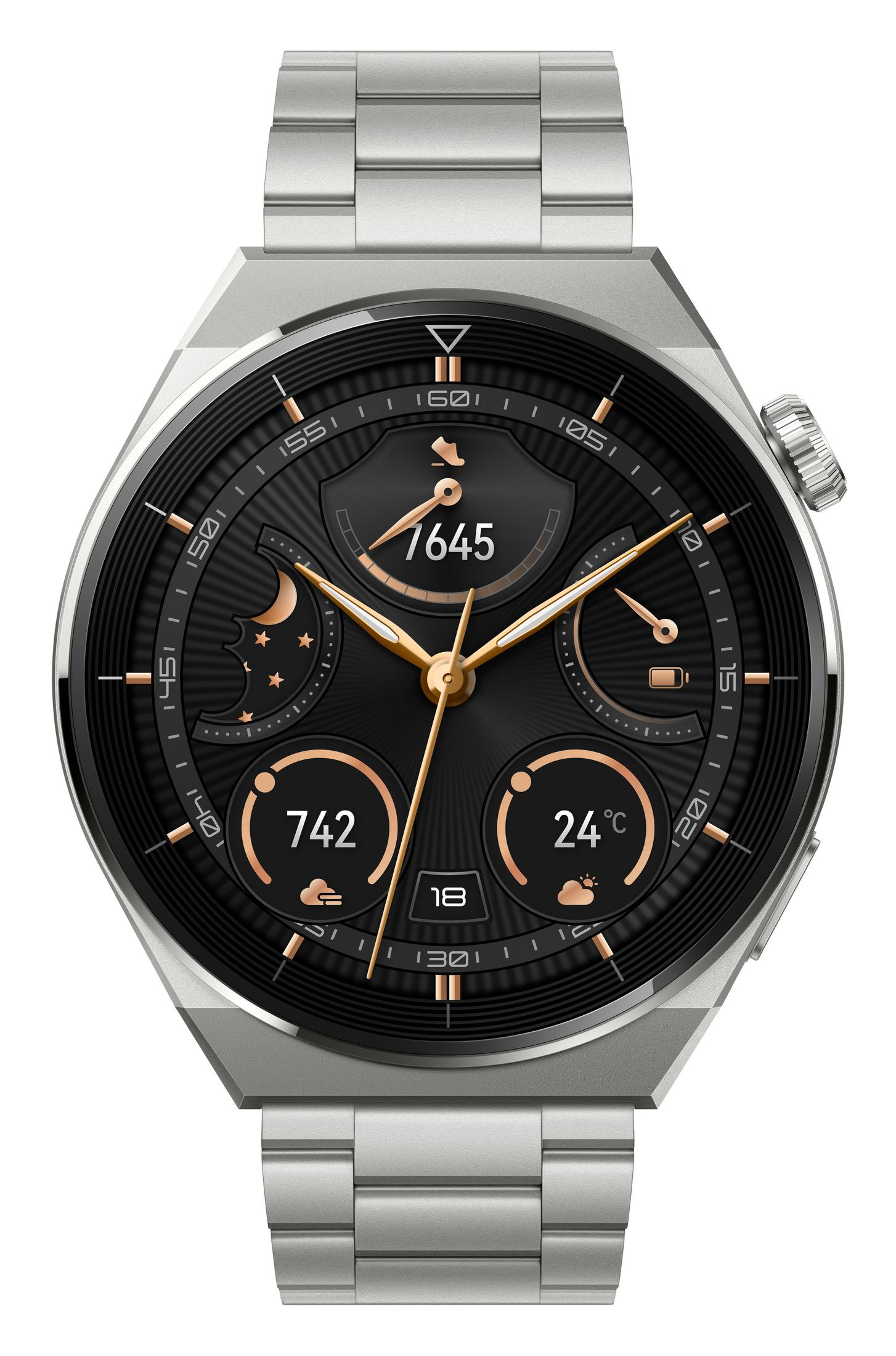 HUAWEI WATCH GT3 PRO 46MM (ODIN-B19M) ELITE TITANIUM STR  