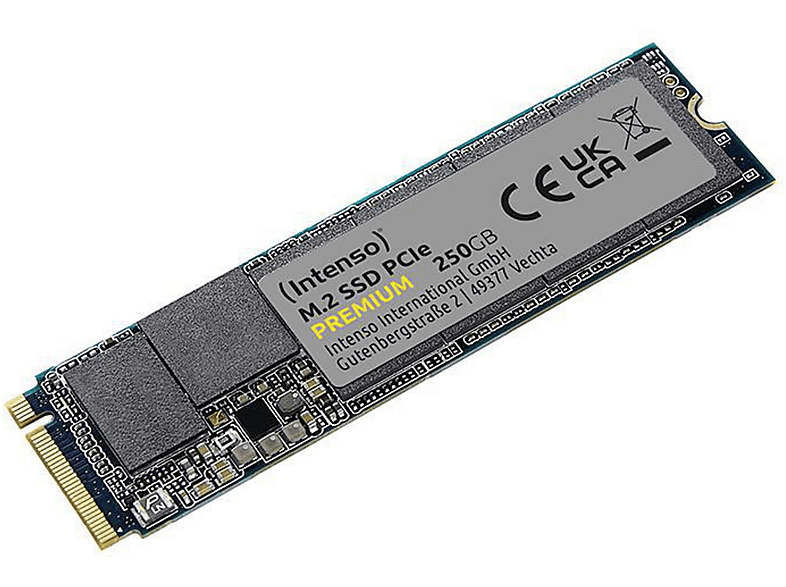 INTENSO 3835440 M.2 SSD PCIE 250GB, 250 GB, SSD, 0 Zoll, intern