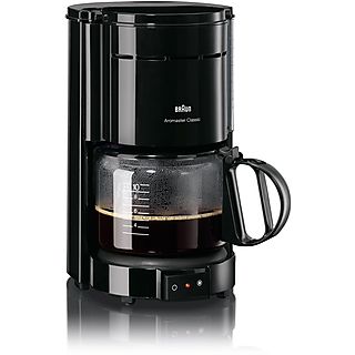 Cafetera de Goteo - BRAUN 0X13211003, 1000 W, 10 tazas, Negro