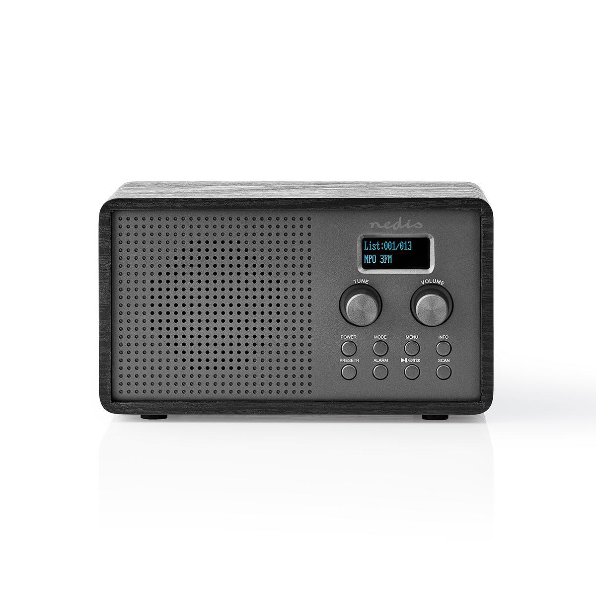 Radio negro y gris.