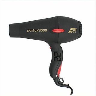 Secador de pelo - PARLUX 3000, 2250 W, 4 niveles temperatura, Negro