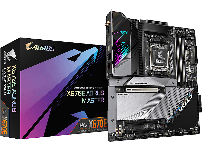 Moederbord  - Gigabyte X670E AORUS MASTER (REV. 1.0) GIGABYTE