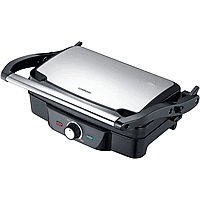 MediaMarkt MELISSA 16240108 Panini maker RVS-Zwart aanbieding
