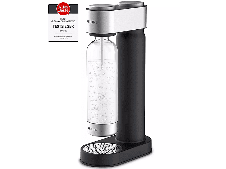 PHILIPS ADD4902BK SODA MAKER SCHWARZ Wassersprudler Mattschwarz