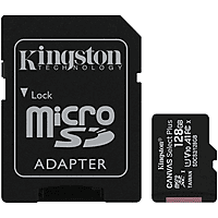 Kingston microSDXC Canvas Select Plus 128GB 100 MB/s + SD adapter