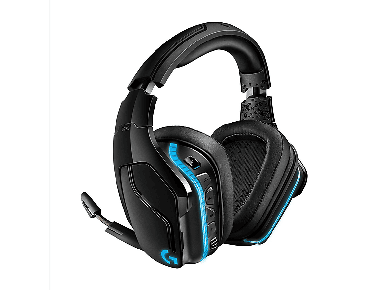 LOGITECH 981-000744 G935 WRLS 7.1 SURROUND, Over-ear Gaming Headset Schwarz