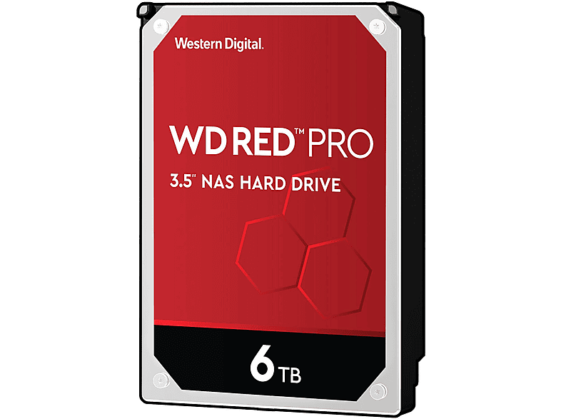 Disco duro HDD interno 6 TB - WD Disco Wd Red Pro 6Tb Sata3 256Mb