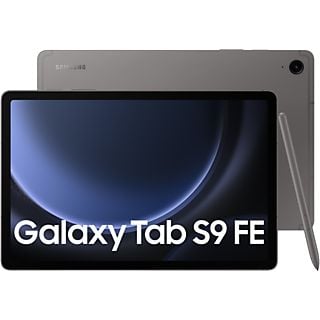 Tablet - SAMSUNG Galaxy Tab S9 FE, Gris, 256 GB, 10,9 " WUXGA, 8 GB RAM, Exynos 1380 (5 nm), Android