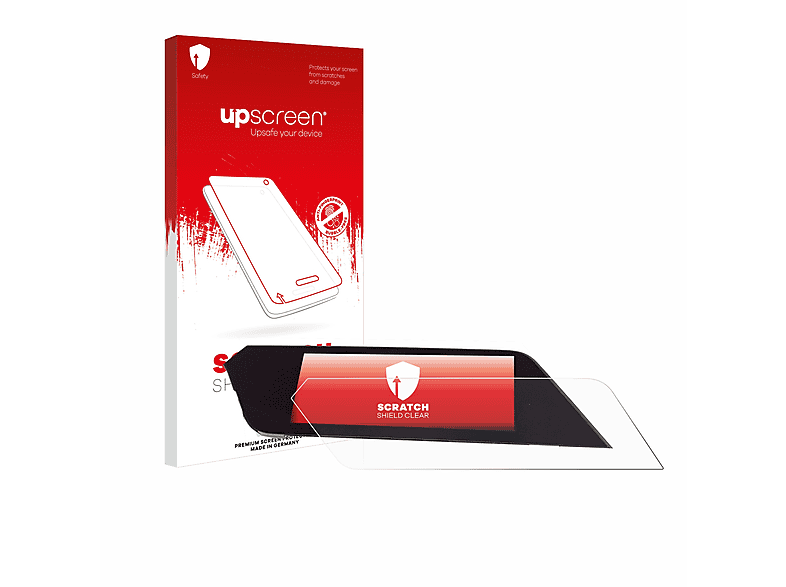 Upscreen 24 Zoll Schutzfolie - Kristallklar Kratzschutz Made In Germany