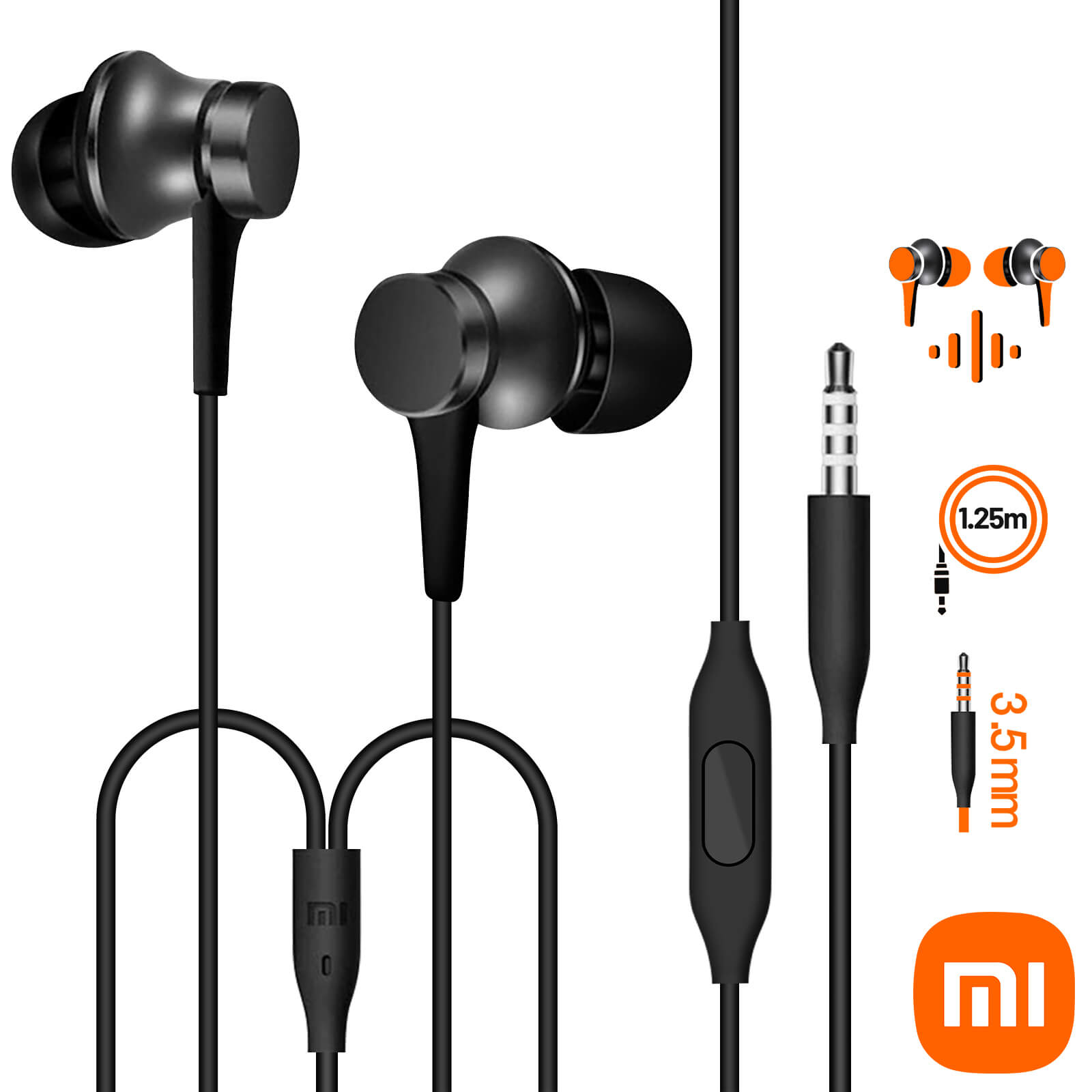 Auriculares de botón XIAOMI ZBW4354TY, Intraurales, Bluetooth