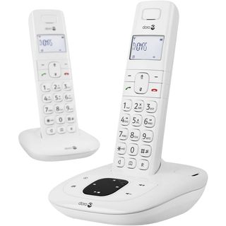 DORO 1015 Duo DECT met Antwoordapparaat Wit Seniorentelefoon