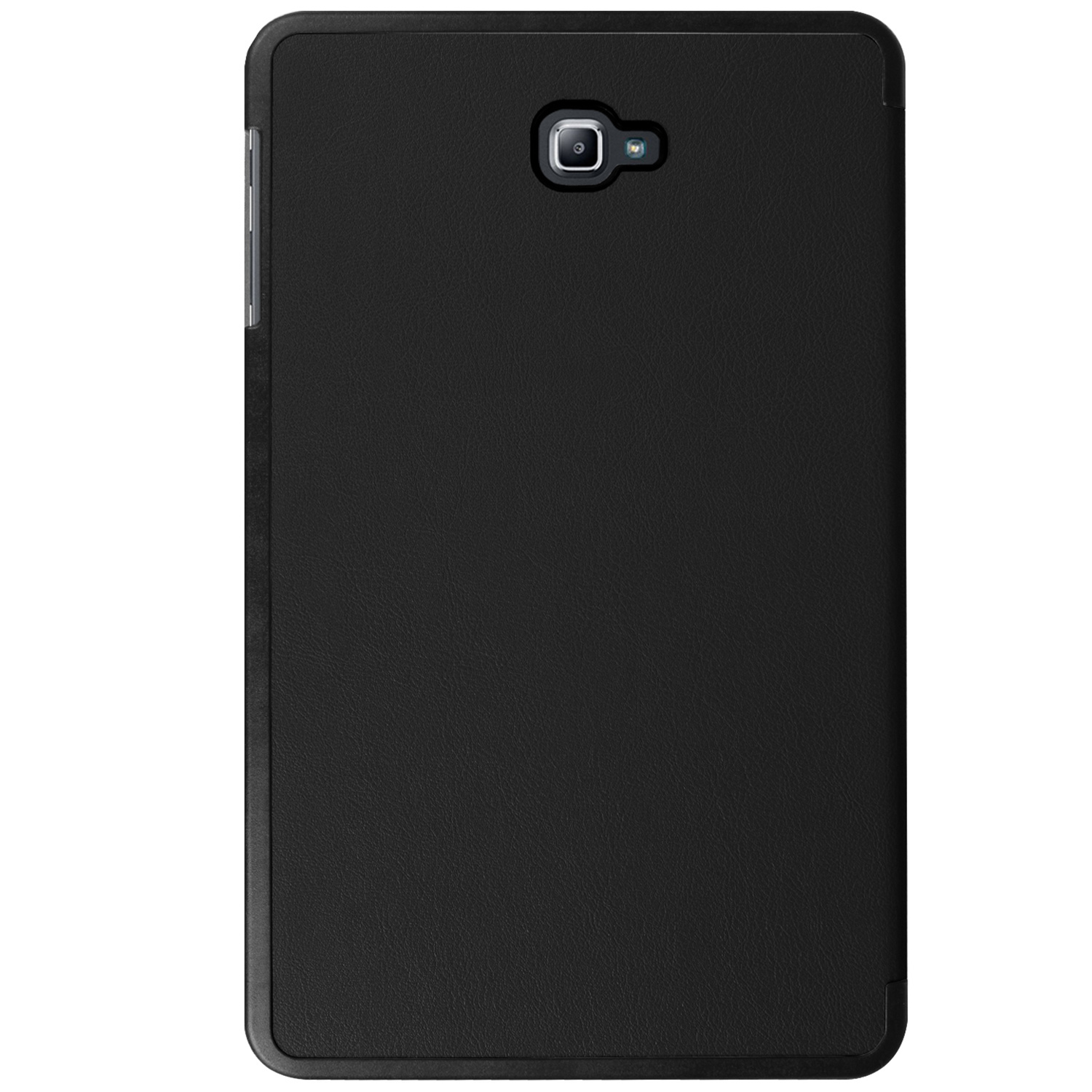 IMOSHION Trifold Bookcase geschikt voor Samsung Galaxy Tab A 10.1 (2016) Tablethoes 10,1 inch Zwart