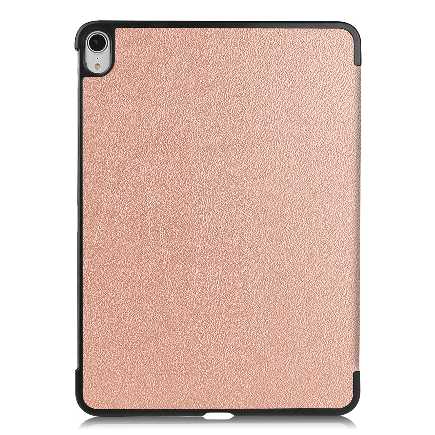 IMOSHION Trifold Schutzhülle Bookcover Tablethülle Bookcover für Apple Kunstleder, Rosa
