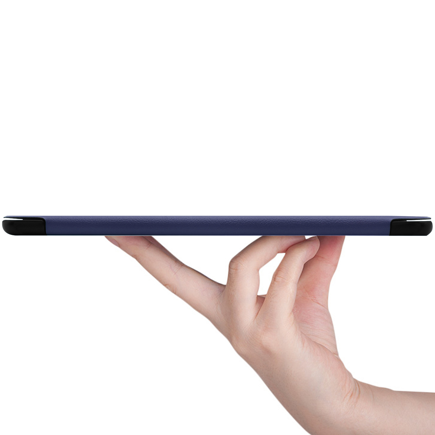 IMOSHION Trifold Bookcase - Tablet Case 10.5 in Dark Blue