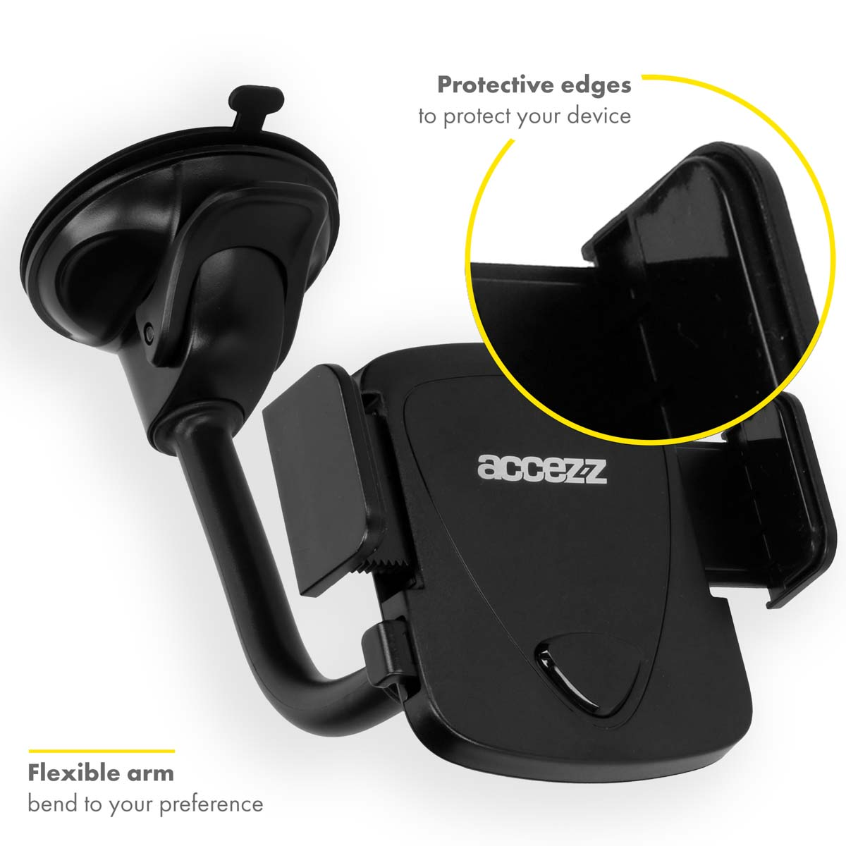 ACCEZZ Universele Telefoonhouder Auto Voorruit - Autohouder