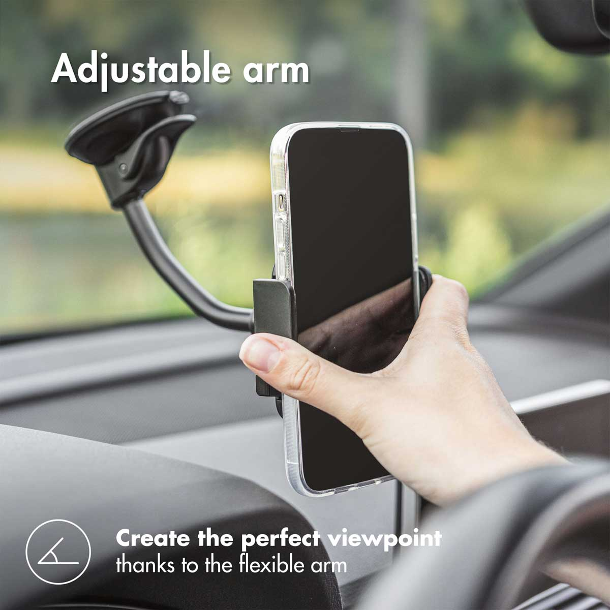 ACCEZZ Universele Telefoonhouder Auto Voorruit - Autohouder