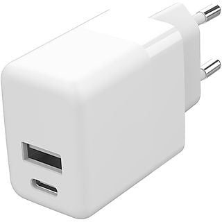 ACCEZZ Wall Charger USB-C & USB-A 20W + Power Delivery Opladers