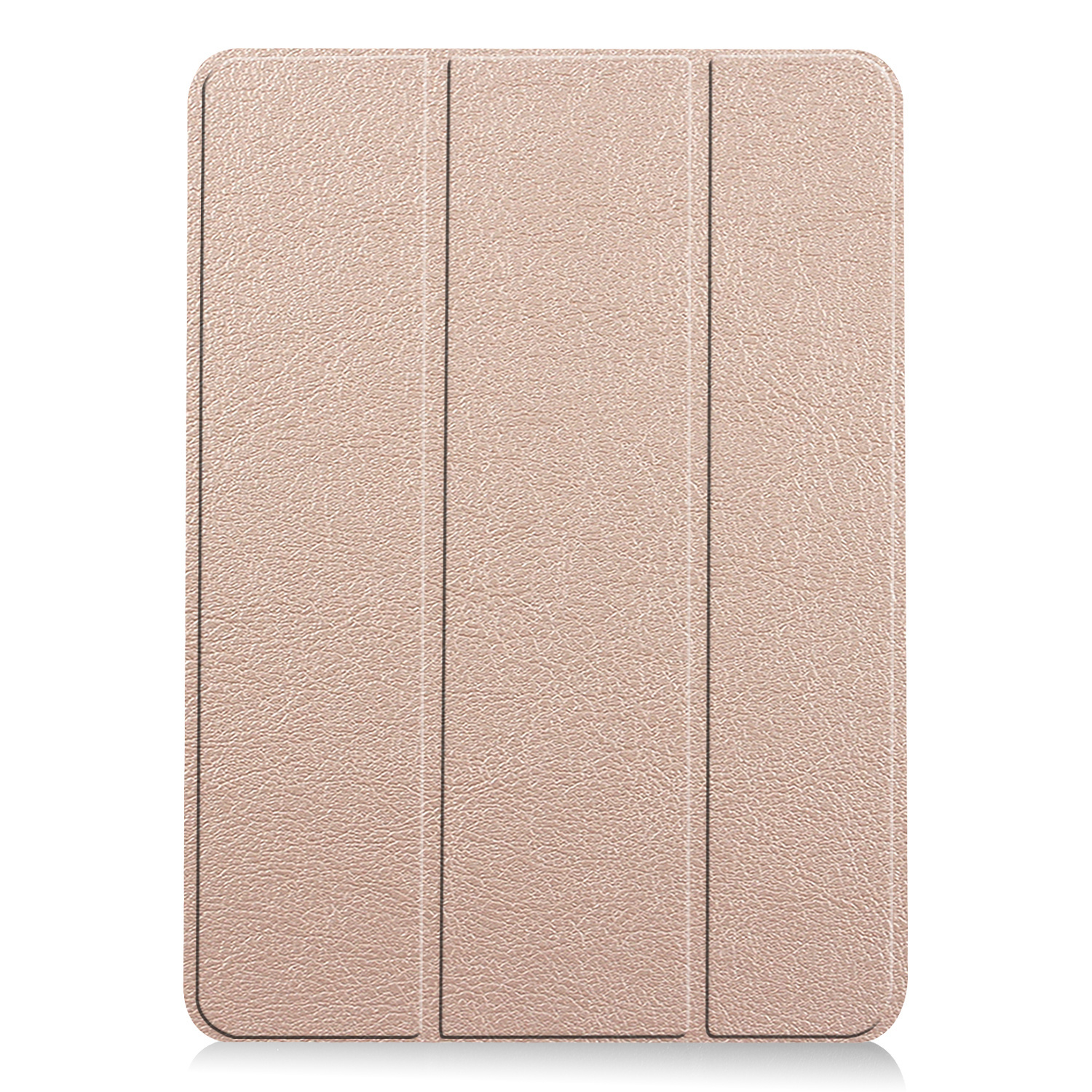 IMOSHION Trifold Schutzhülle Bookcover Tablethülle Bookcover für Apple Kunstleder, Gold
