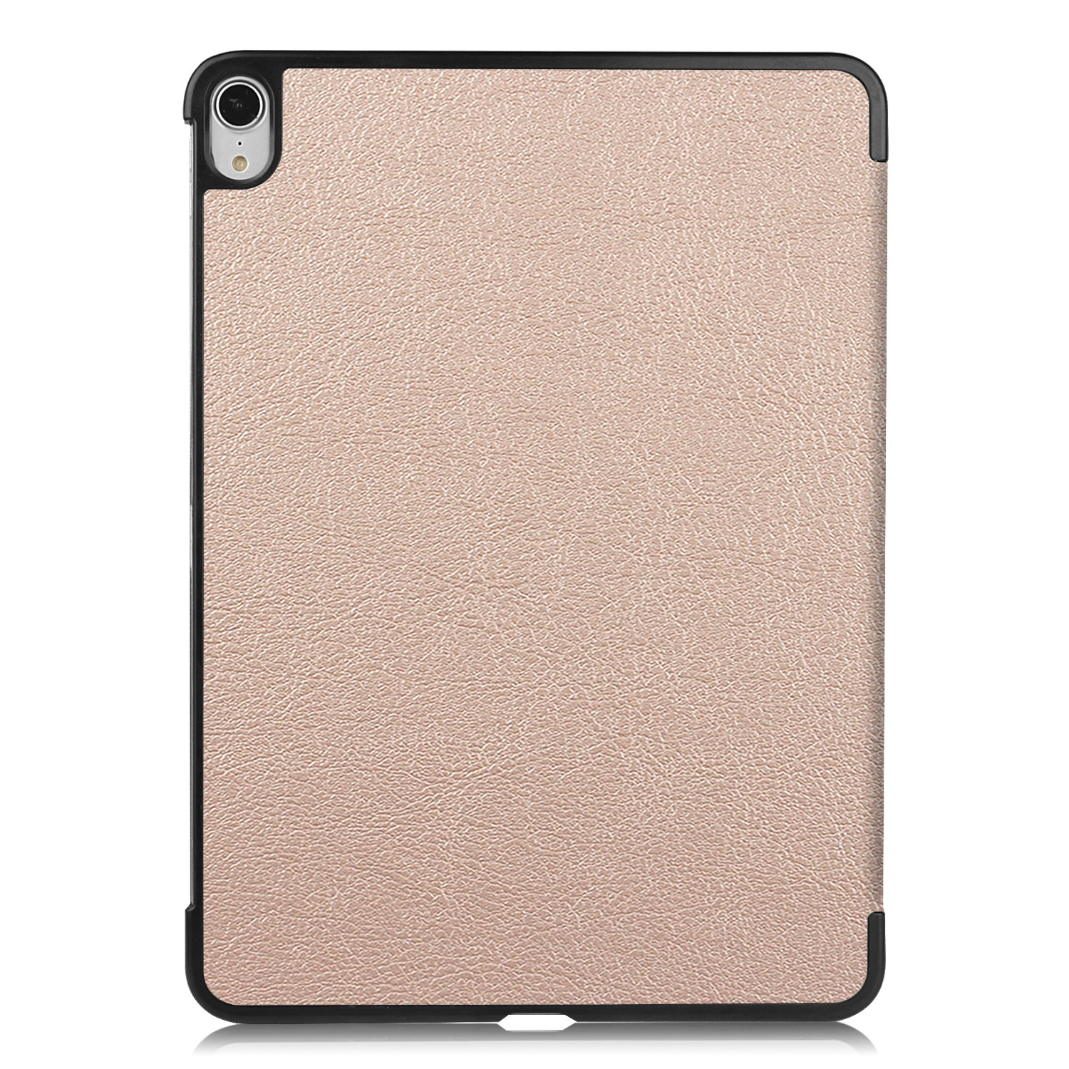 IMOSHION Trifold Schutzhülle Bookcover Tablethülle Bookcover für Apple Kunstleder, Gold
