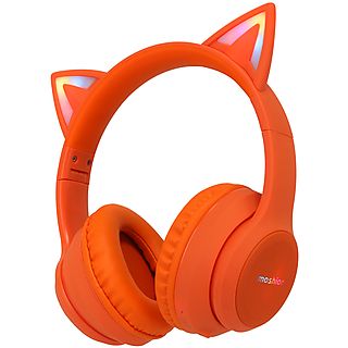 IMOSHION Kids LED Light Cat Ear Bluetooth Headphones Koptelefoon Oranje