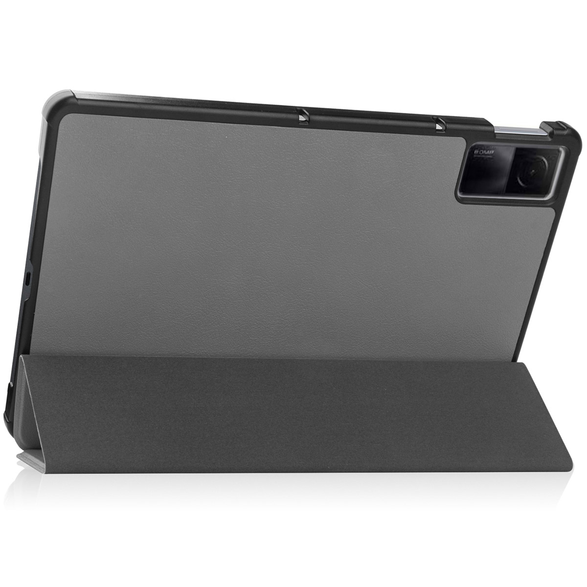 IMOSHION Trifold Bookcase - Tablet Case 10.6 in Grey