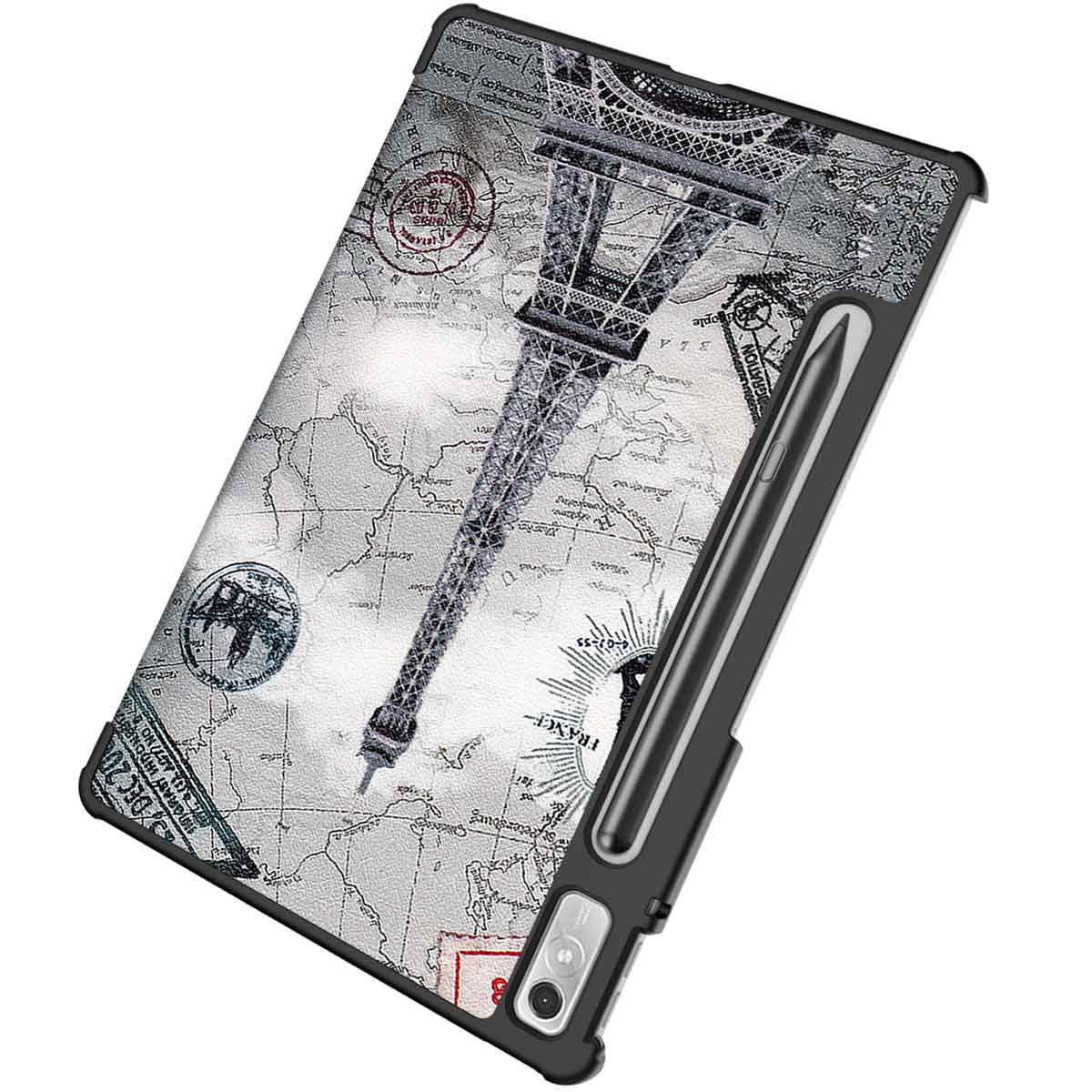 IMOSHION Design Trifold Bookcase - Tablet Case 11.2 in Multicolor