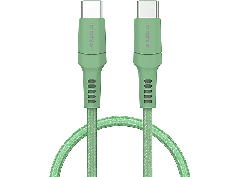 Imoshion Braided Usb C Naar Usb C Kabel Usb Kabel M Groen Mediamarkt