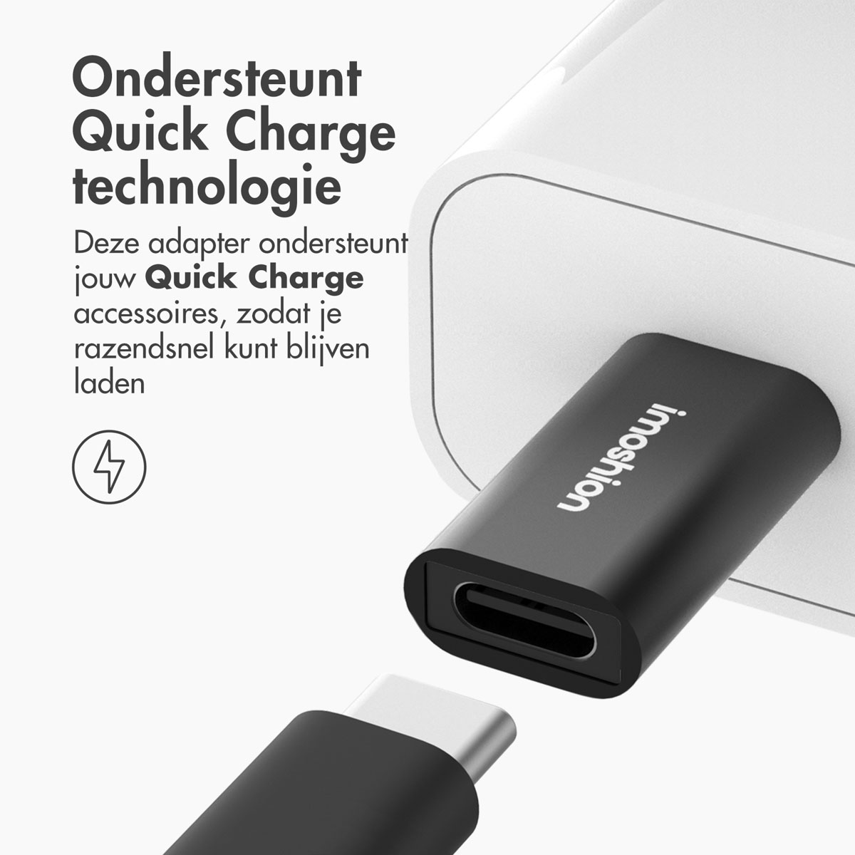 IMOSHION 2X USB A 3.1 (Male) naar USB C (Female) Adapters